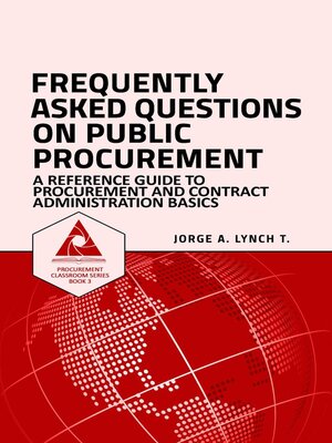 cover image of Frequently Asked Questions on Public Procurement